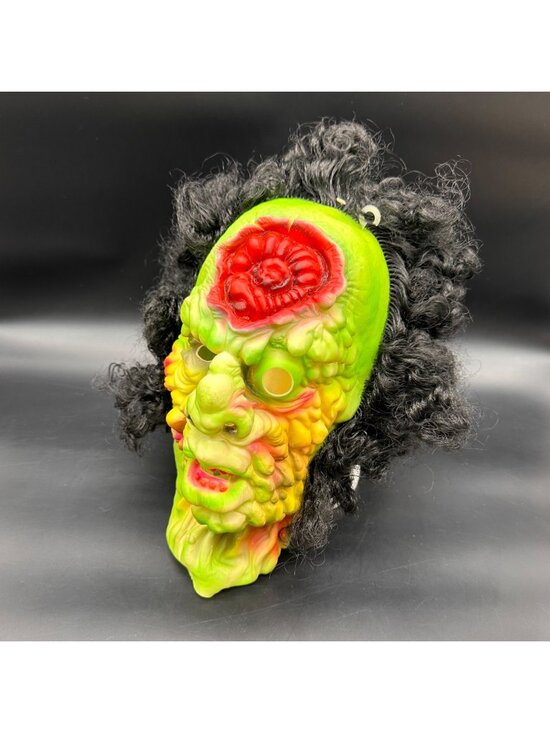 Fun World Other - Vintage Fun World Zombie Halloween Mask Taiwan Horror Prop Costume Monster Brain